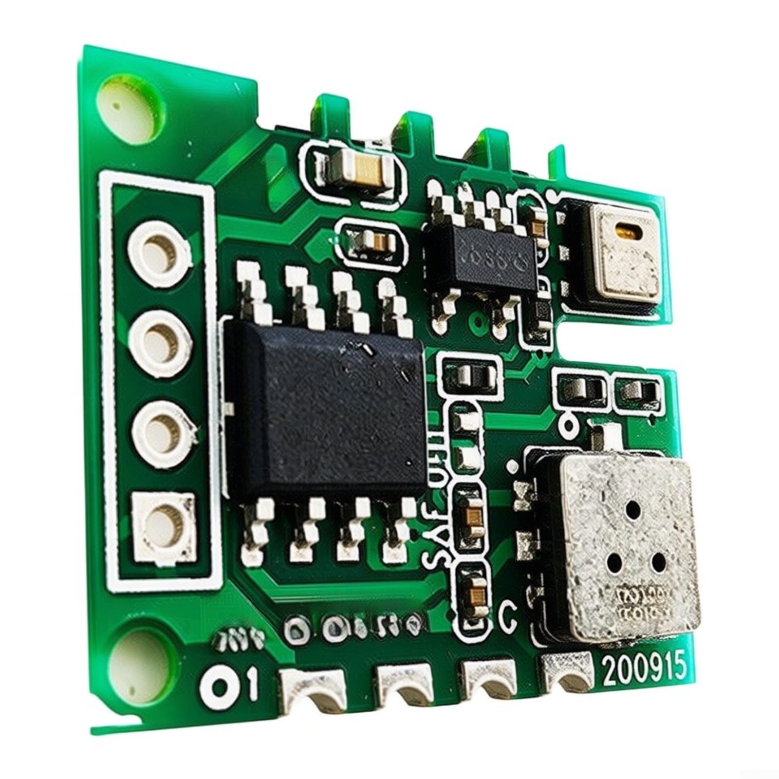 Sensor de gas 3 en 1 AIR.001 con medición de temperatura y humedad | Monitor de temperatura y humidificación, diseño PCB, ideal para el hogar, oficina, laboratorio