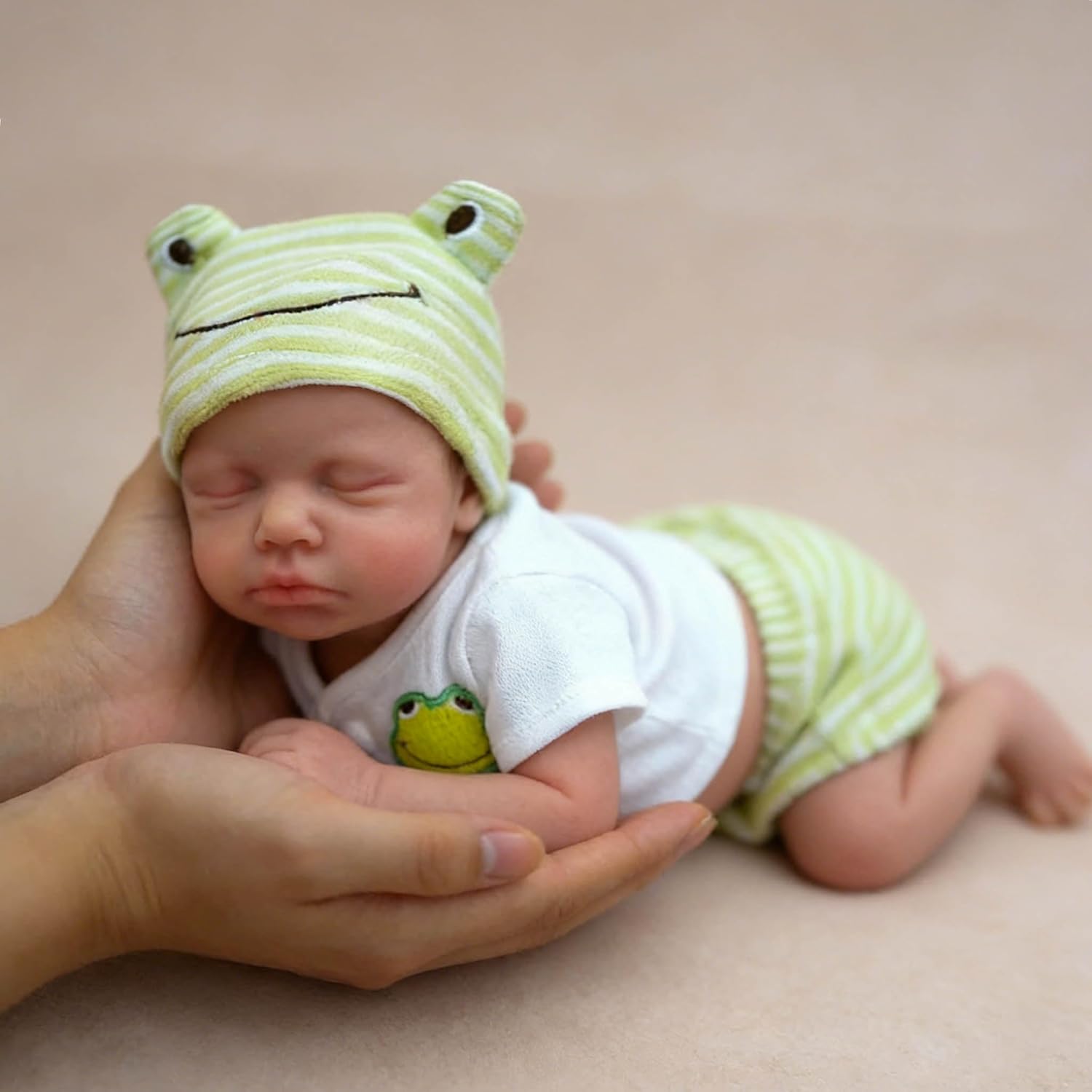Mire & Mire 12" Girl Micro Preemie Full Body Silicone Baby Doll Lulu Lifelike Mini Reborn Doll Surprice Children Anti-Stress My Melody