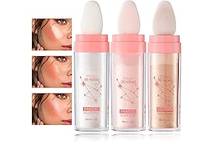 3 Pcs Polvo De Hadas: Enchanting Body Glitter for a Celestial Glow