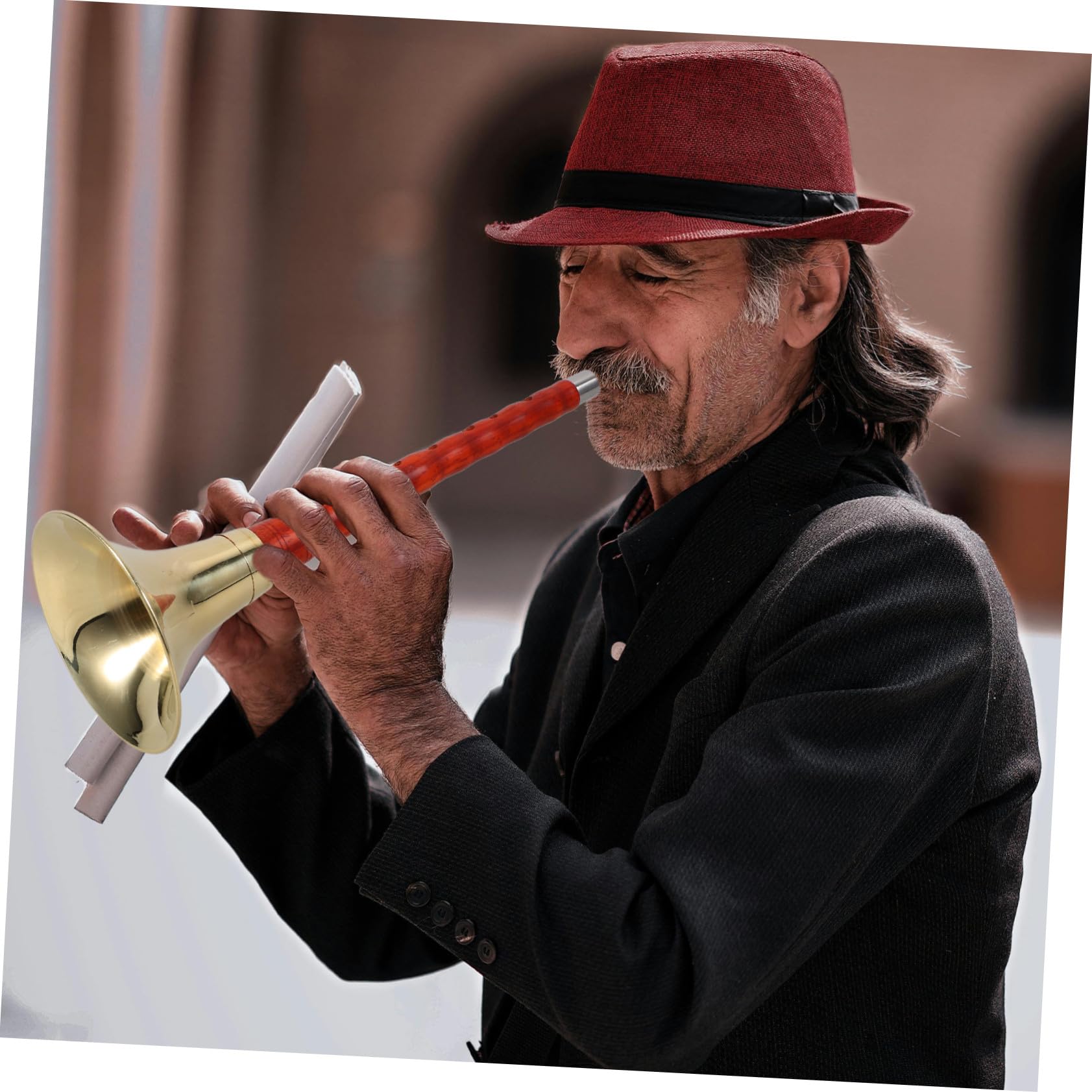 Strumento Musicale Suona Cinese in Legno di Palissandro G, Set Professionale per Principianti e Studenti, Tradizionale e Leggero, Facile da Trasportare da Suonare Colore Casuale
