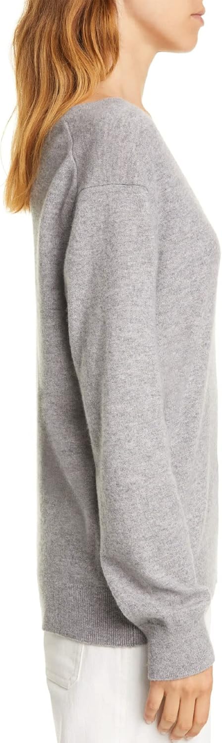 Vince Women's Weekend V Neck Cashmere Pullover