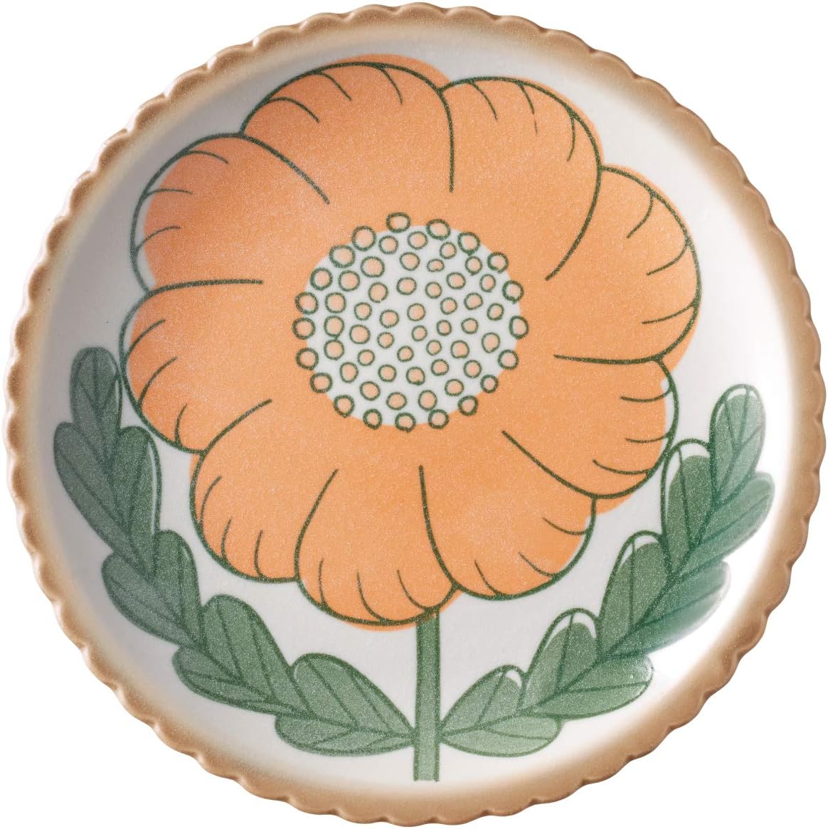 お皿 可愛い 北欧 大皿 皿 プレート 食器 絵皿 おしゃれ 洋食器 食洗機対応 レンジ対応 かわいい すくすく 大皿 はな 三郷陶器 Sango Toki 食器 グラス カトラリー 通販 Amazon