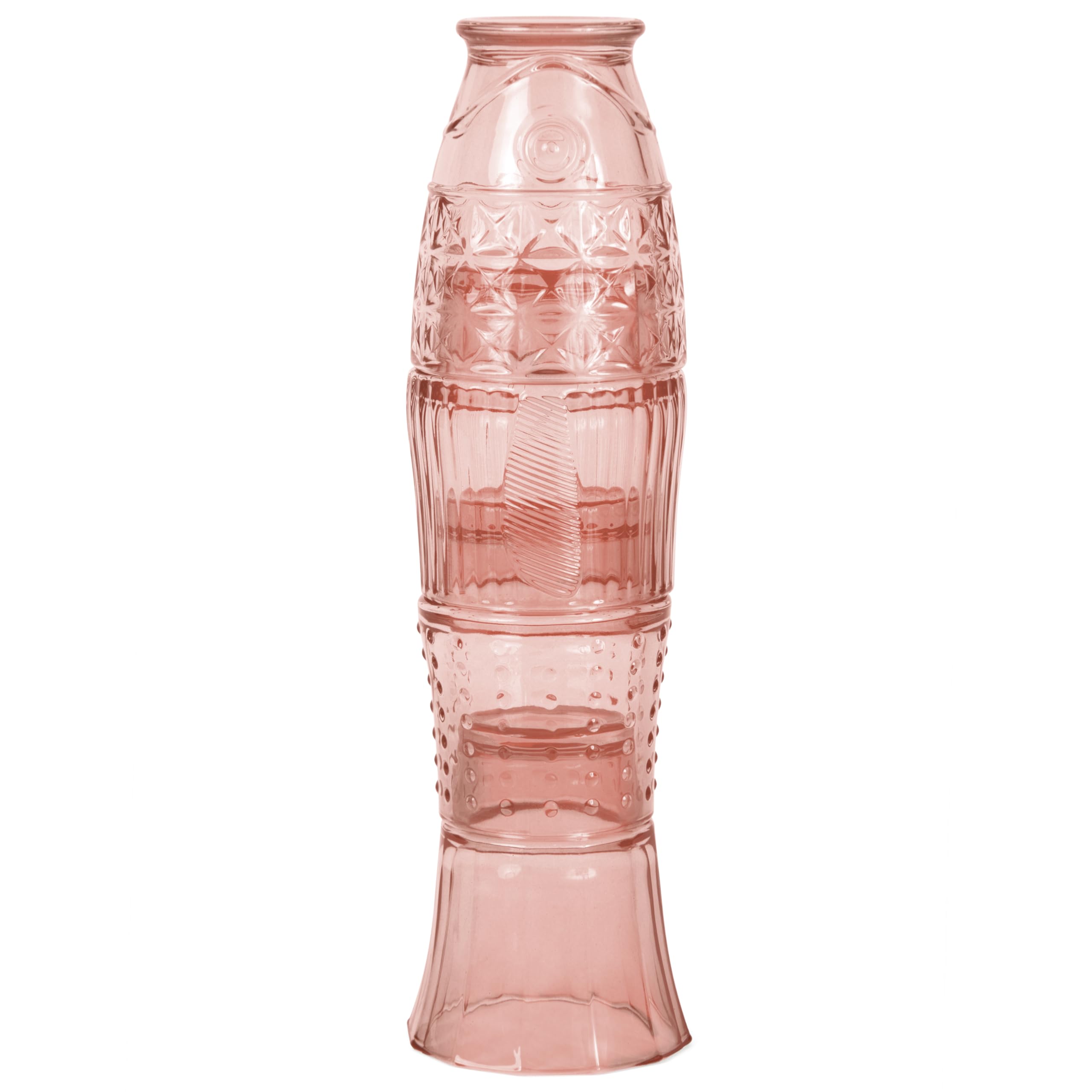 L & P Home & Gifts Women's Brown Lesser & Pavey Fish Stacking Tumblers Elements For Cold & Hot Drinks | Stylish Tumbler Drinking Glasses For Water & Cold Drinks | Lovely Tableware Glass Gifts For & Men
