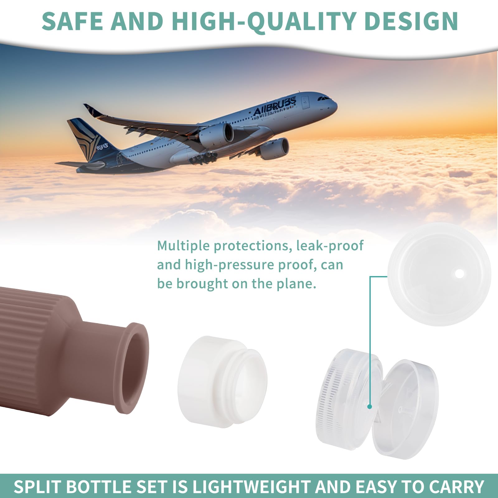 18 Pezzi Bottiglie da Viaggio in Silicone, Kit Viaggio Liquidi Riutilizzabili, Flaconi da Viaggio con Etichetta Possono Riempire Cosmetici, Articoli da Bagno e Altri Liquidi e Creme