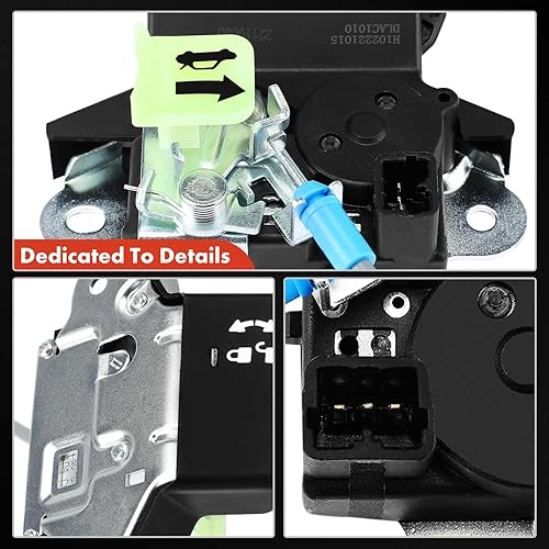 Miniatura 7 de A-Premium Actuador de Cerradura del Maletero Compatible con Hyundai Sonata 2015 2016 2017 Sedán, Actuador de Cerradura de la Compuerta Trasera,