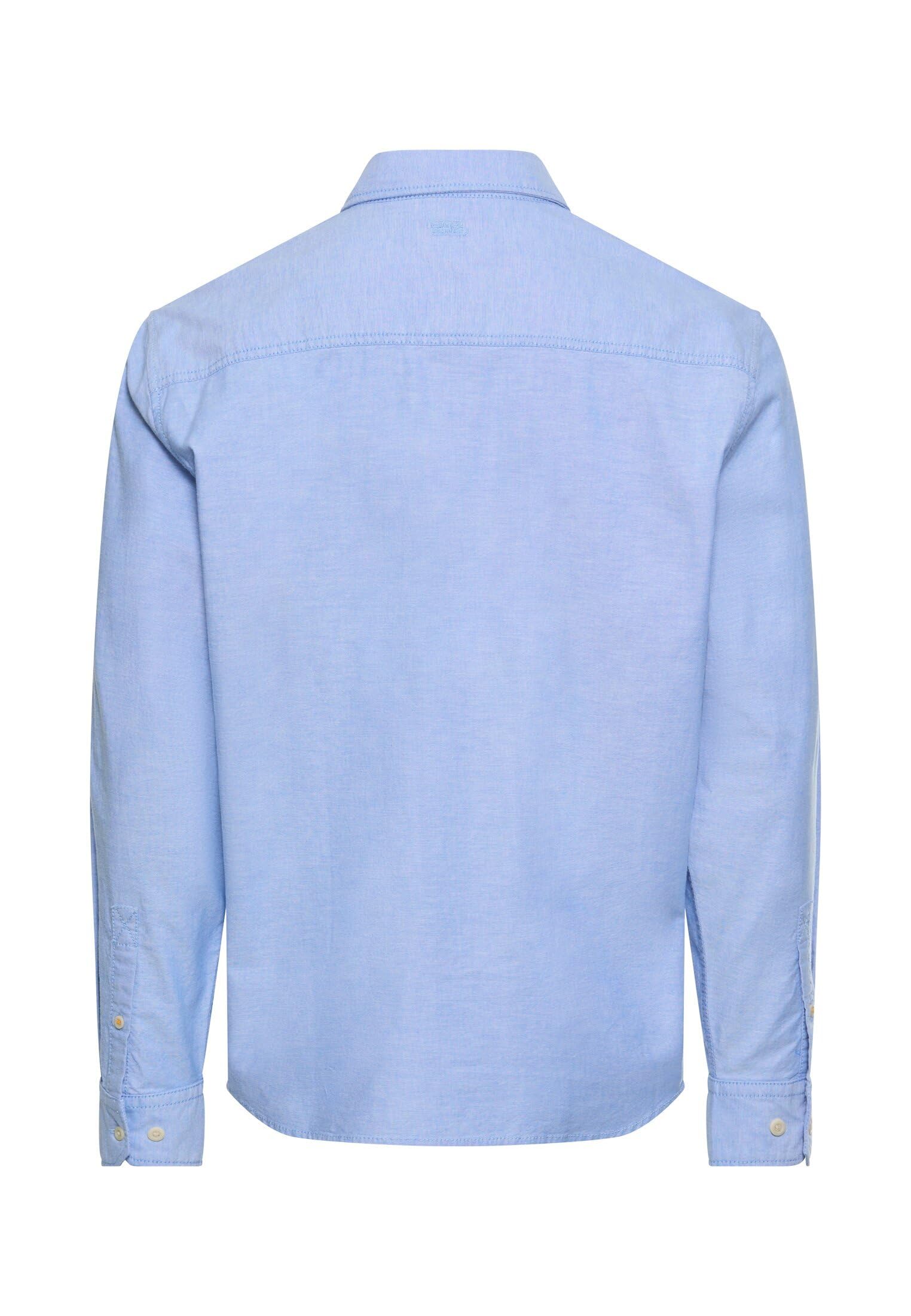 camel active Herren Oxford Hemd mit Button-Down-Kragen