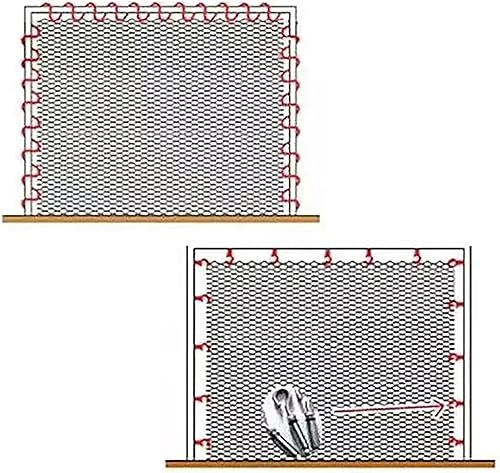 Miniatura 6 de DTVEW Red de malla de alambre de acero inoxidable, red de protección de balcón, red de alambre de pollo para aves de corral, red de cercado de