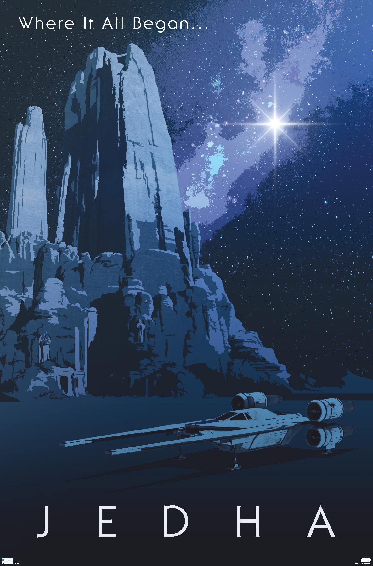 パナソニック スターウォーズ 駅貼りポスター ヨーダ B全