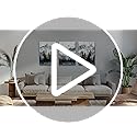 DZRWUBHS Canvas Wall Art for Bedroom Modern Wall Decor for Living Room Office Decorations Mountain Landscape Wall Pictures Foggy Forest Vintage Paintings Artwork Bathroom Home Decor Prints 3 Piece