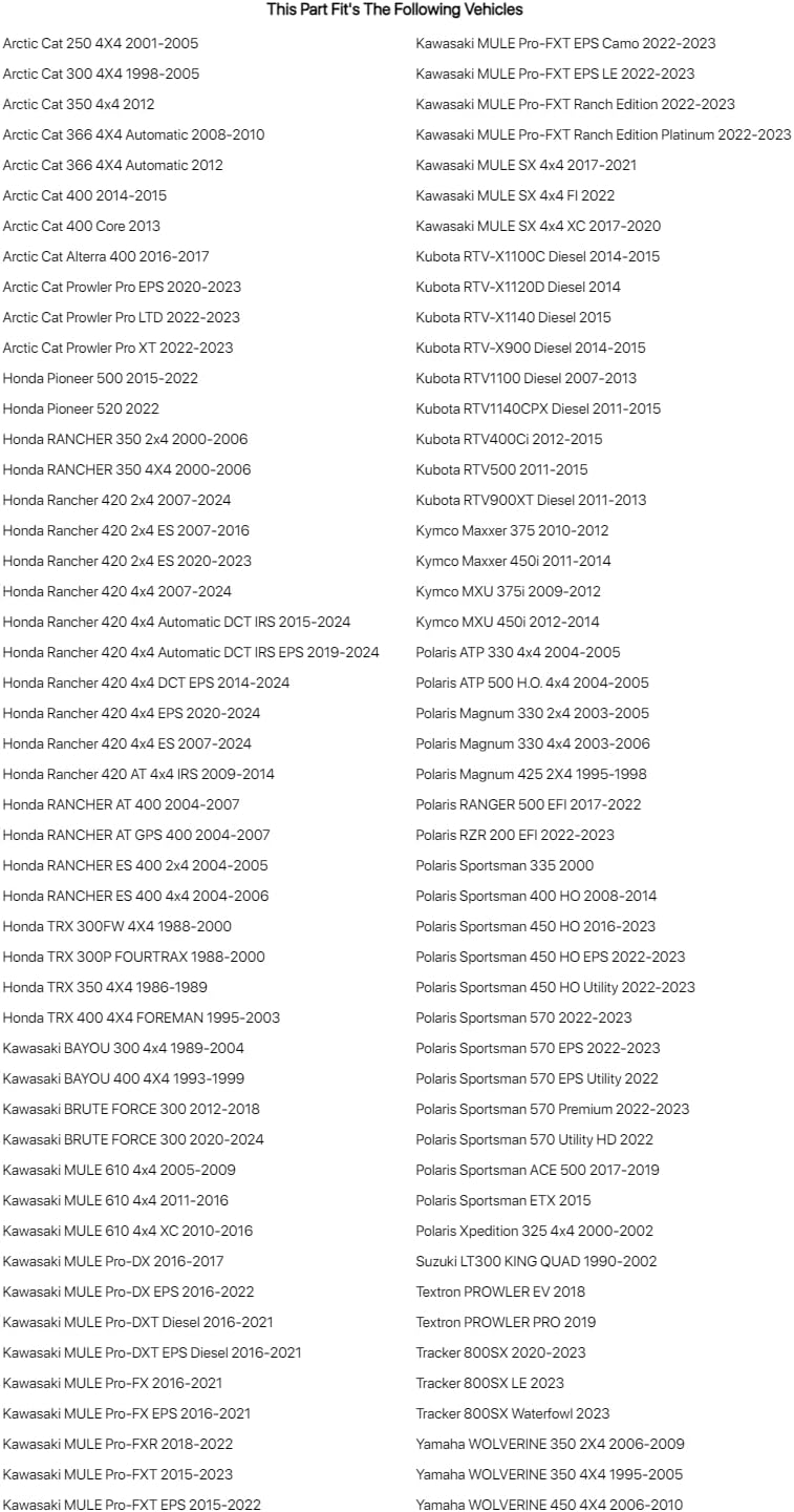 Maxxis Bighorn 2.0 Radial Tire 24x8-12 for Honda Rancher 420 4x4 ES 2007-2018