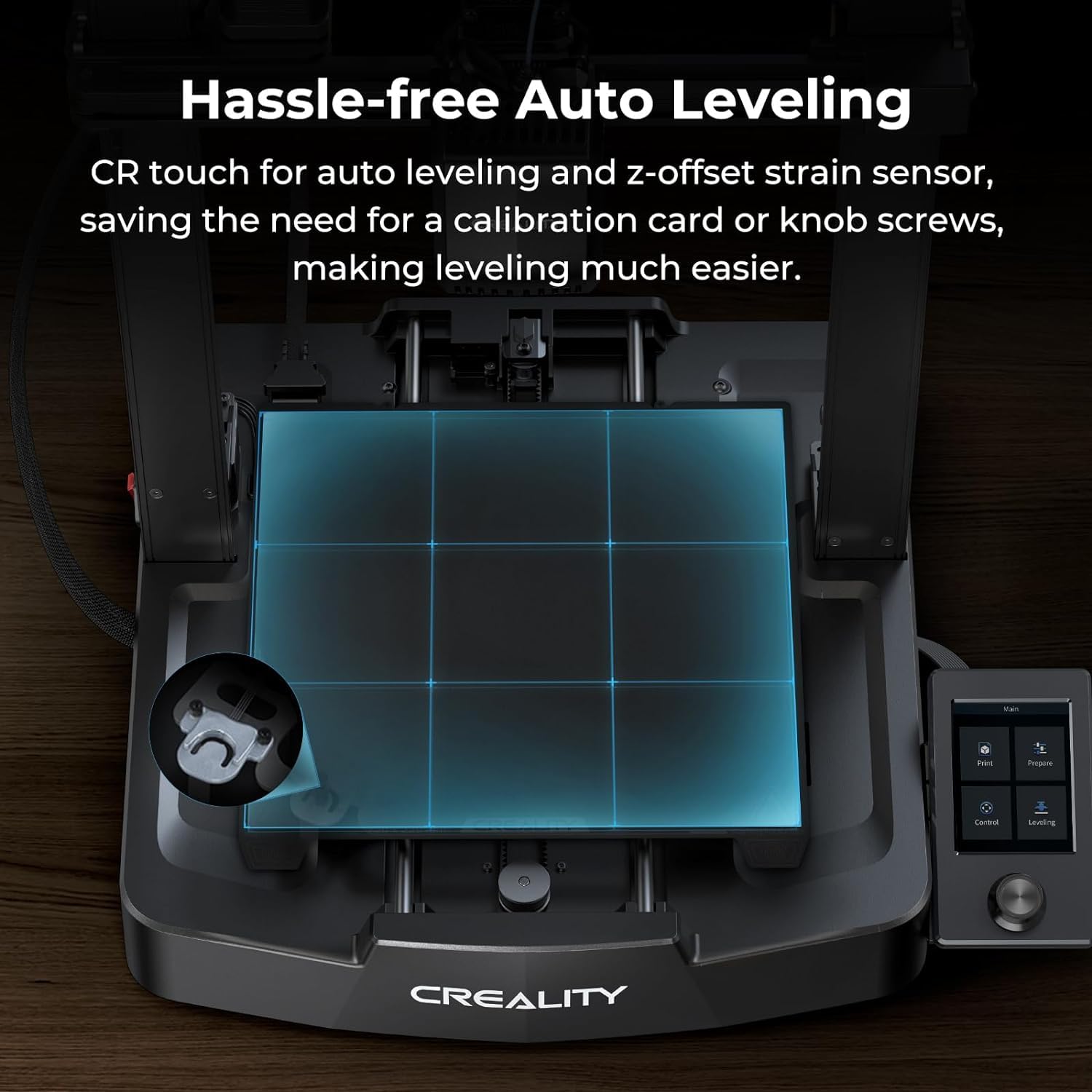 Creality Ender 3 V3 SE Drukarka 3D, prędkość druku 250 mm/s, automatycznie poziomująca się drukarka 3D FDM CR Touch z ekstruderem Sprite Direct, podwójna oś Z, rozmiar wydruku 220x220x250 mm