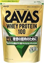 SAVAS Whey Protein 100, Refreshing Fruity Flavor, 24.7 oz (700 g), Meiji