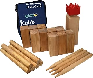 Hardwood Kubb Viking Game in a Handy Carry Bag from Big Game Hunters