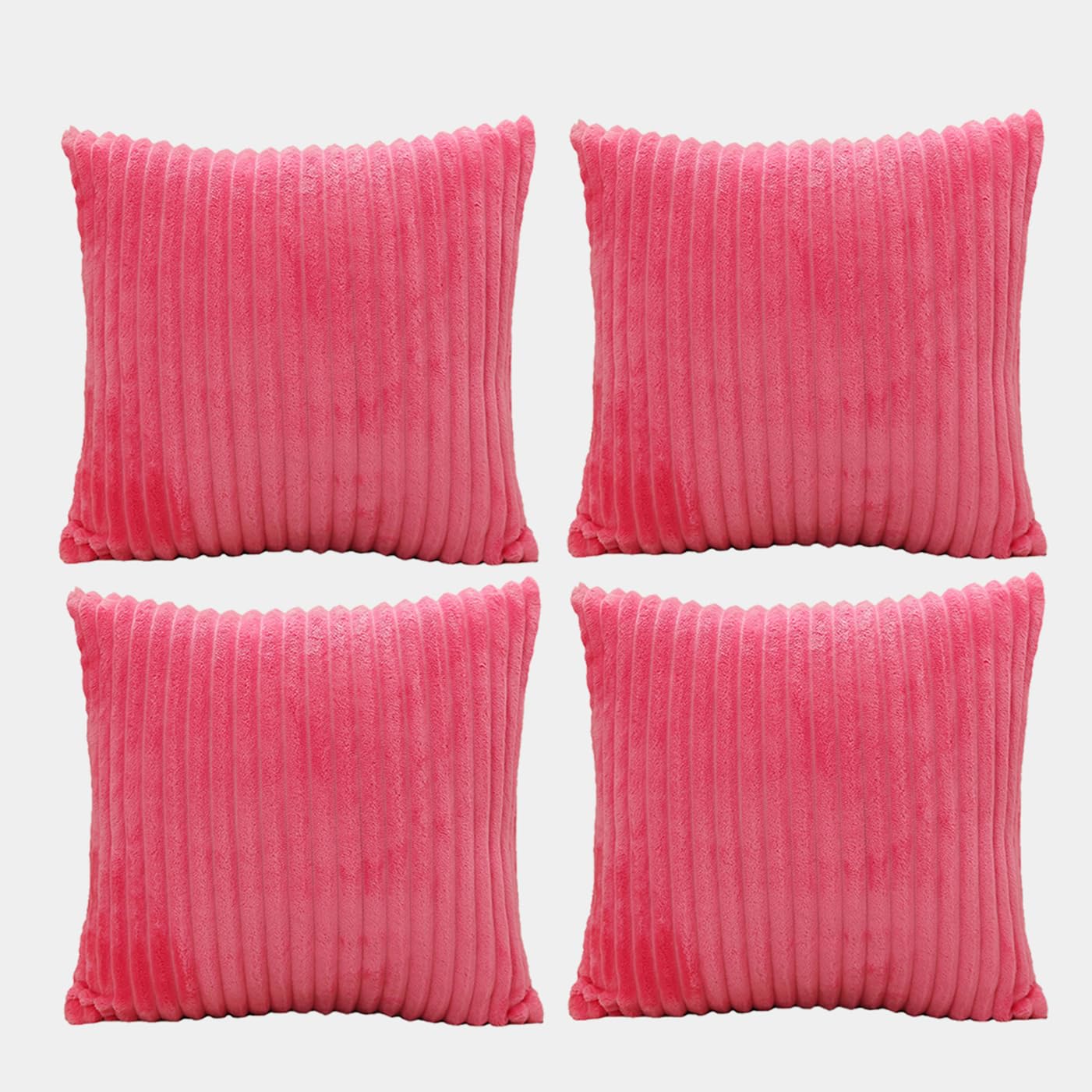 Houssons de coussin 43x43cm pour rénover un canapé avec douceur et couleur
