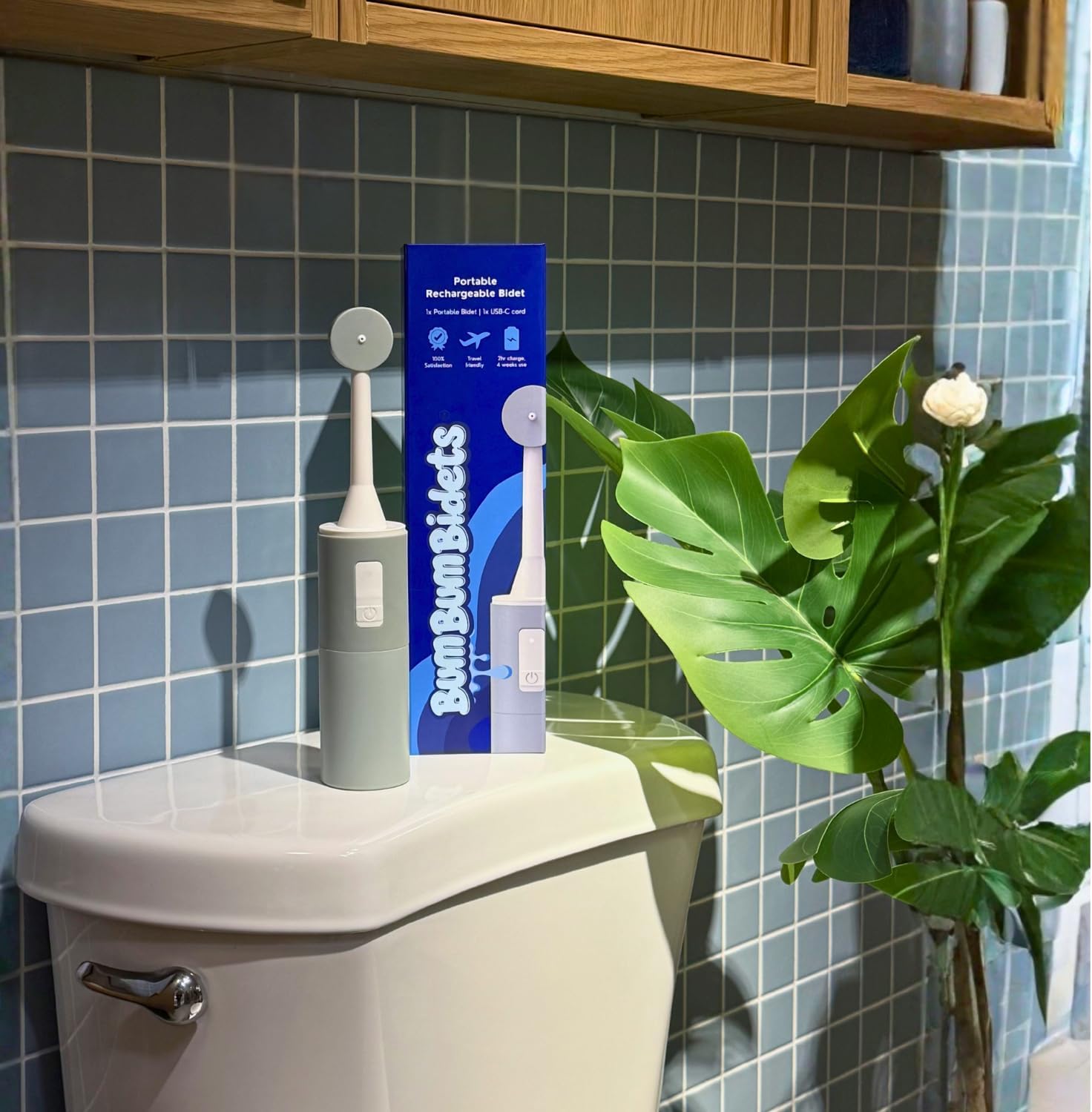 Premium Bidet Postpartum & Perineal Care - Best for Pain Relief, Tears, and Hemorrhoids - Portable Travel Bidet Easy to Carry for Personal Hygiene - High Pressure Postpartum Essential