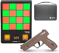 Vista 1 de Laser Shooting Training System, VariShot Trainer Target with Point-of-Impact Display and Timed Games, Dry Fire Practice with SIRT Pistols, Class I