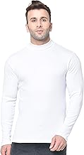 CHKOKKO Men's Winter Wear Cotton High Neck Full Sleeves Regular Fit T-Shirt