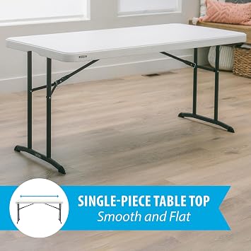 LIFETIME Nesting Folding Table, 5-Foot