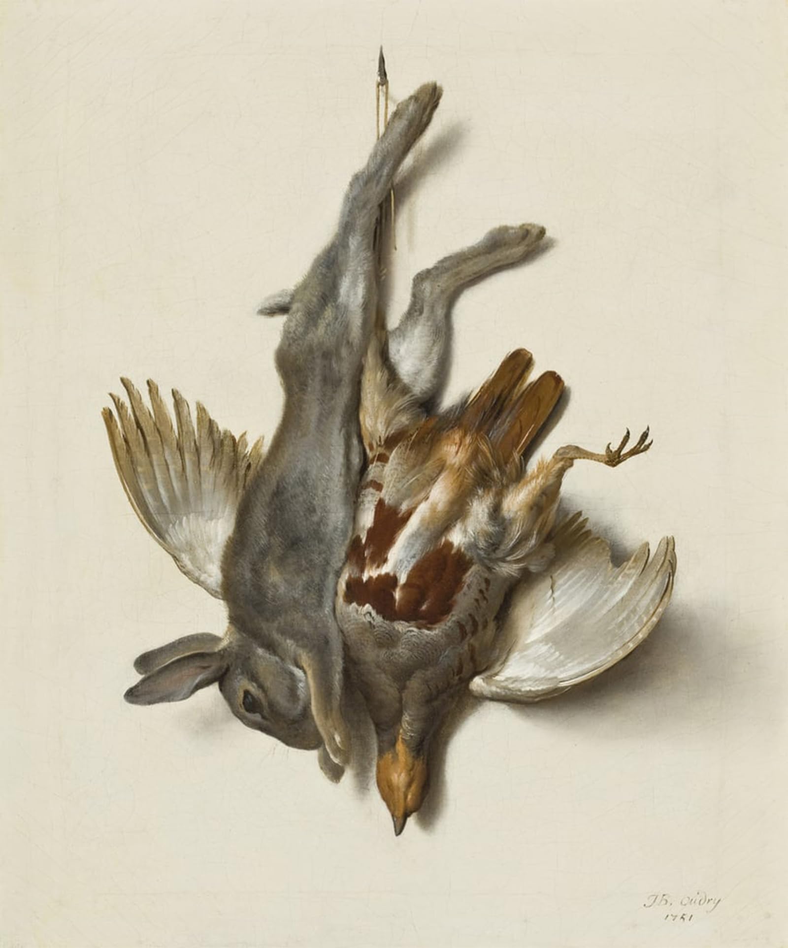 Lienzo de Jean Baptiste Oudry para un dormitorio elegante de 60x90cm 5