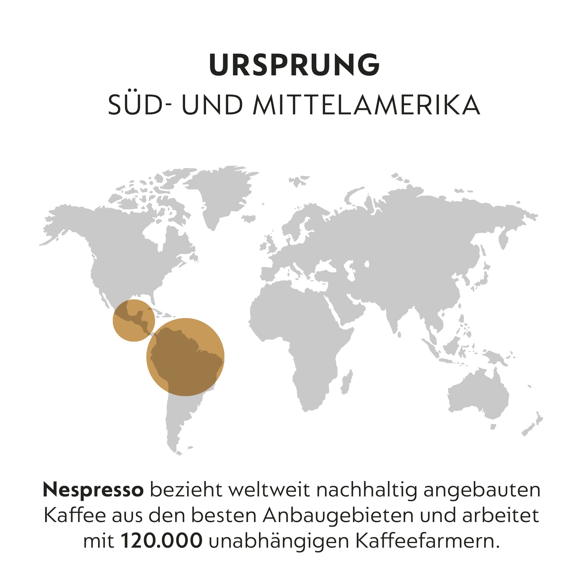 NESPRESSO ORIGINAL Ispirazione Venezia 100 Kaffeekapseln | Arabica & Robusta Kaffee, Dunkle Röstung, Intensität 8, Ideal für Espresso