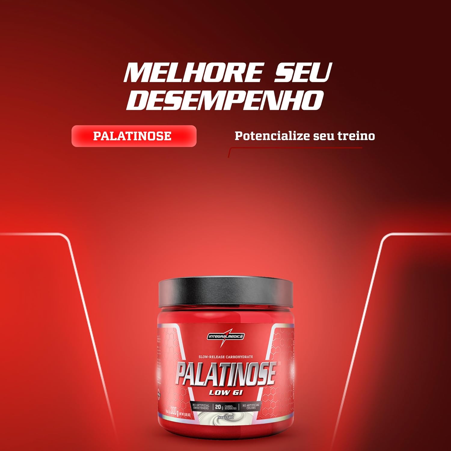 Carboidrato de Baixo Índice Glicêmico Palatinose 300g – Energia e Desempenho – Para Potencializar Seus Treinos – Integralmedica em promoção! Veja a oferta e mais achadinhos de Vitaminas & Suplementos 2 Hoje é o melhor dia para comprar Carboidrato de Baixo Índice Glicêmico Palatinose 300g – Energia e Desempenho – Para Potencializar Seus Treinos – Integralmedica com aquele preço maroto! Promoção! Aproveite a oferta! 2