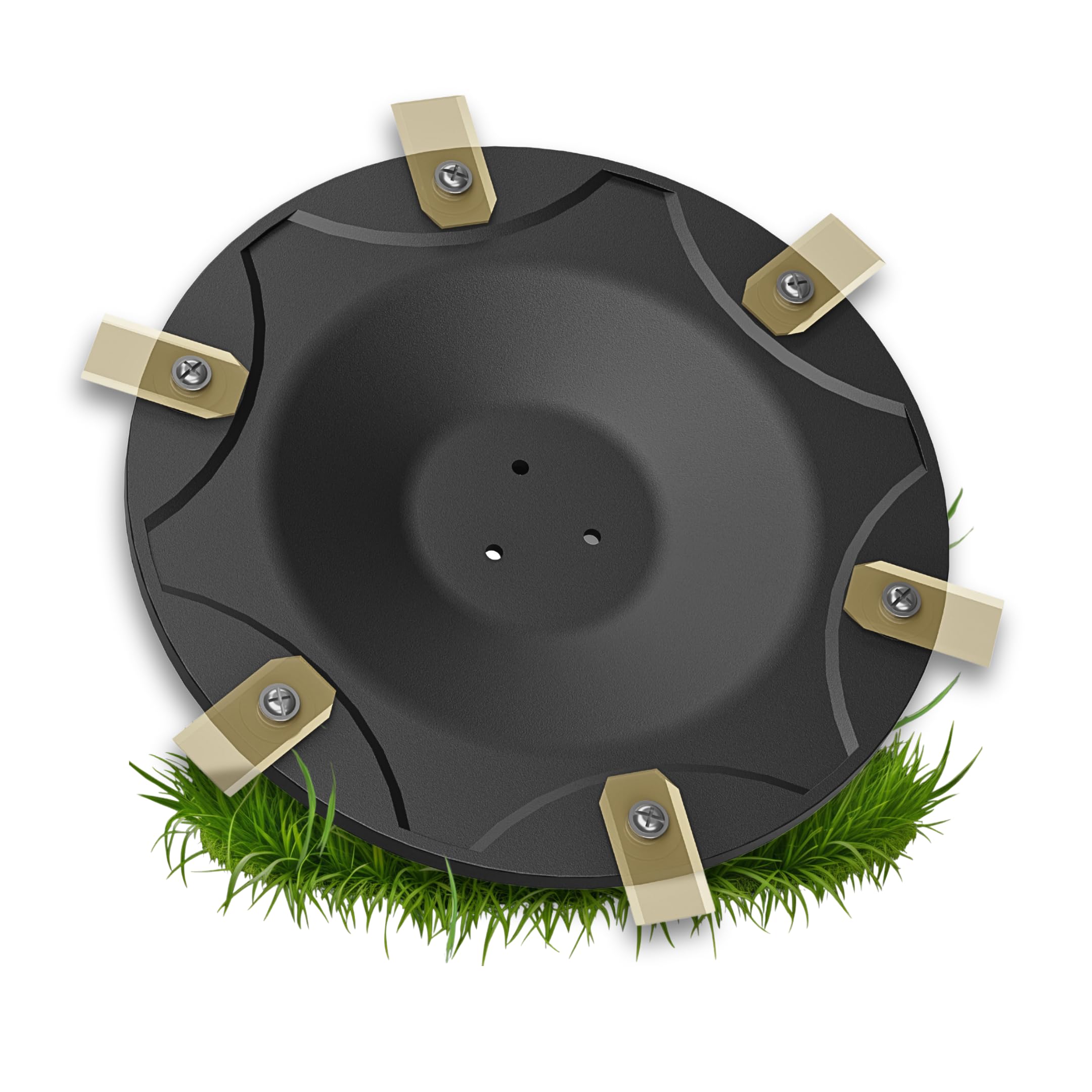Disque à Couteaux 7 Lames Pour Robot Tondeuse ECOVACS GOAT - Compatible G1, O500, O800, O1200 RTK - Plastique Renforcé Fibres De Verre