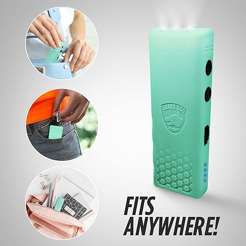 Miniatura 10 de GUARD DOG SECURITY Hornet+ Mini llavero de pistola aturdidora - Linterna de pistola aturdidora ahora con indicador de duración de la batería