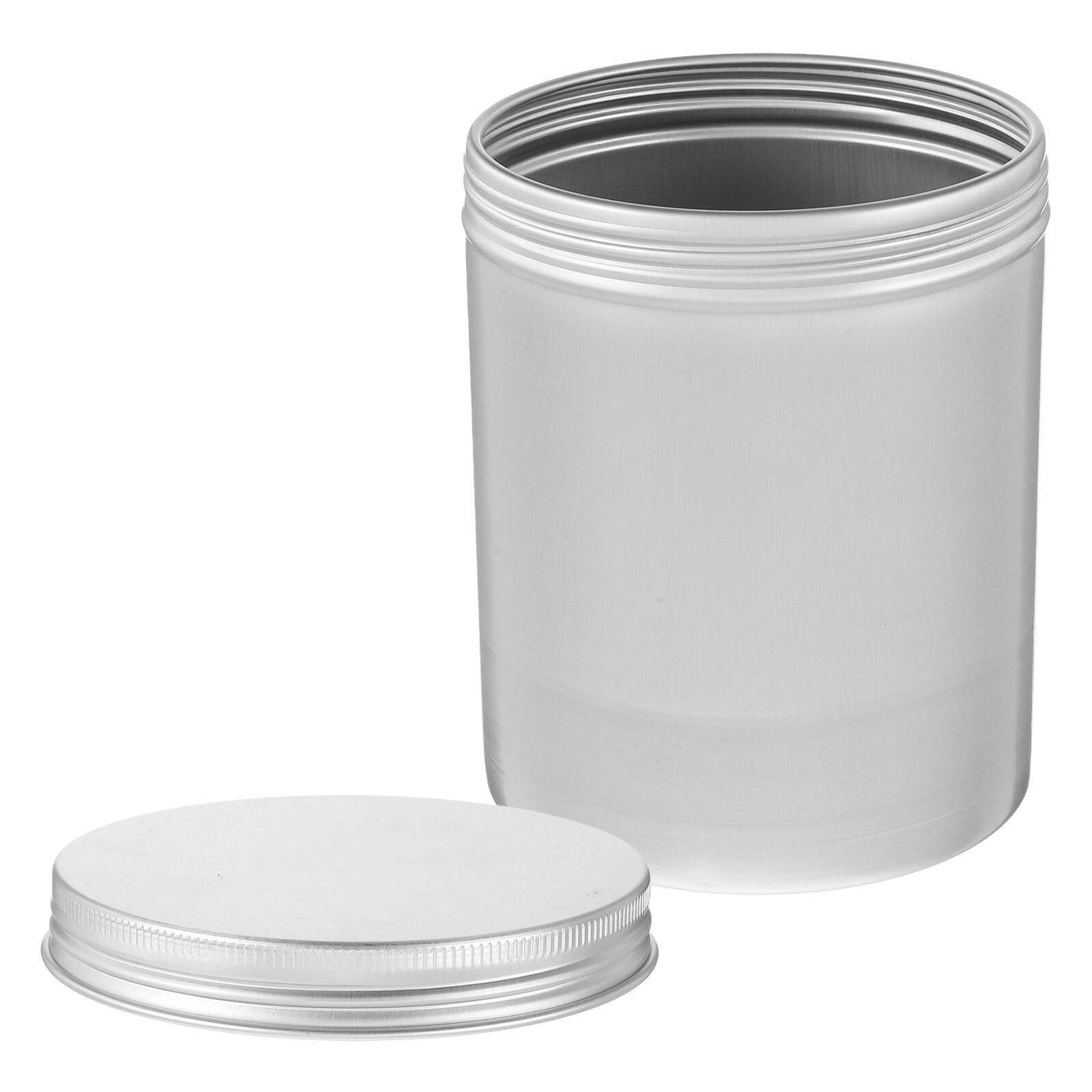Amazon｜LIFKOME アルミ密封茶缶 500ml ネジ蓋式 アルミ製ティー