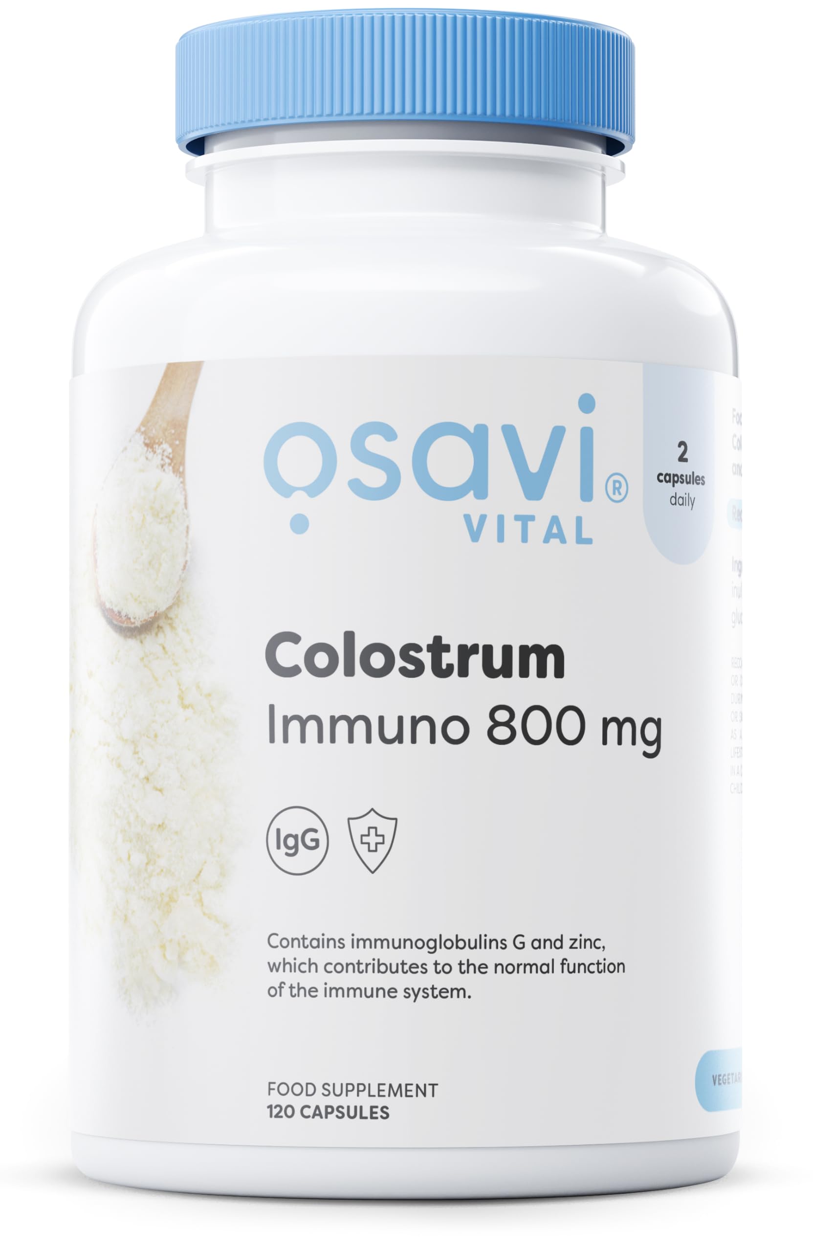 Osavi Colostrum Immuno 800mg, 120 Caps