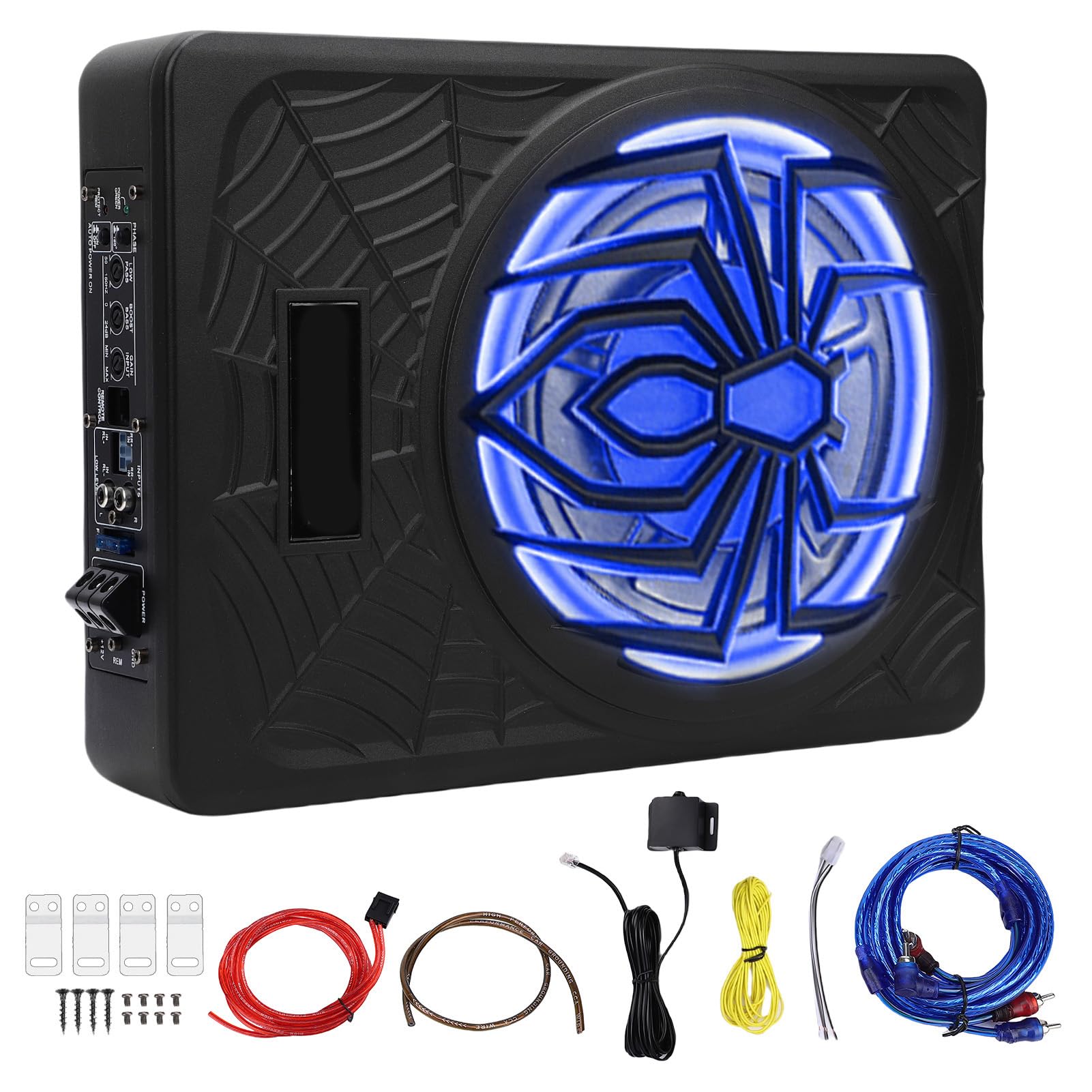 Potente Amplificatore Subwoofer per Auto da 10 Pollici per Bassi Profondi per Camion SUV, Supporto per gli Appassionati di Musica Rock Hip Hop