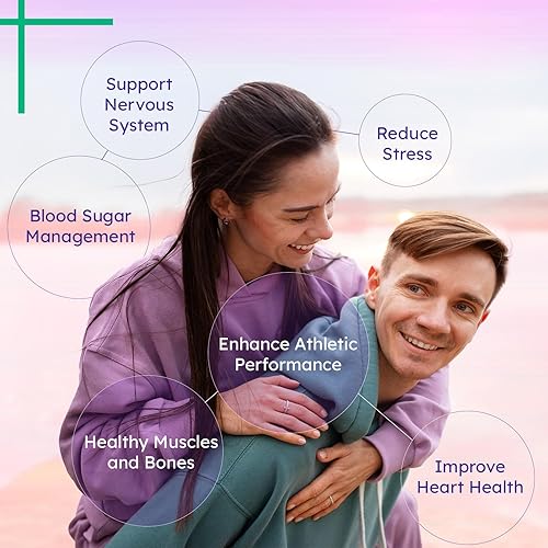 Miniatura 4 de Complejo triple de magnesio  300 mg por porción  glicinato, taurato, malato  sueño, estrés y apoyo muscular  quelado, suave para el estómago