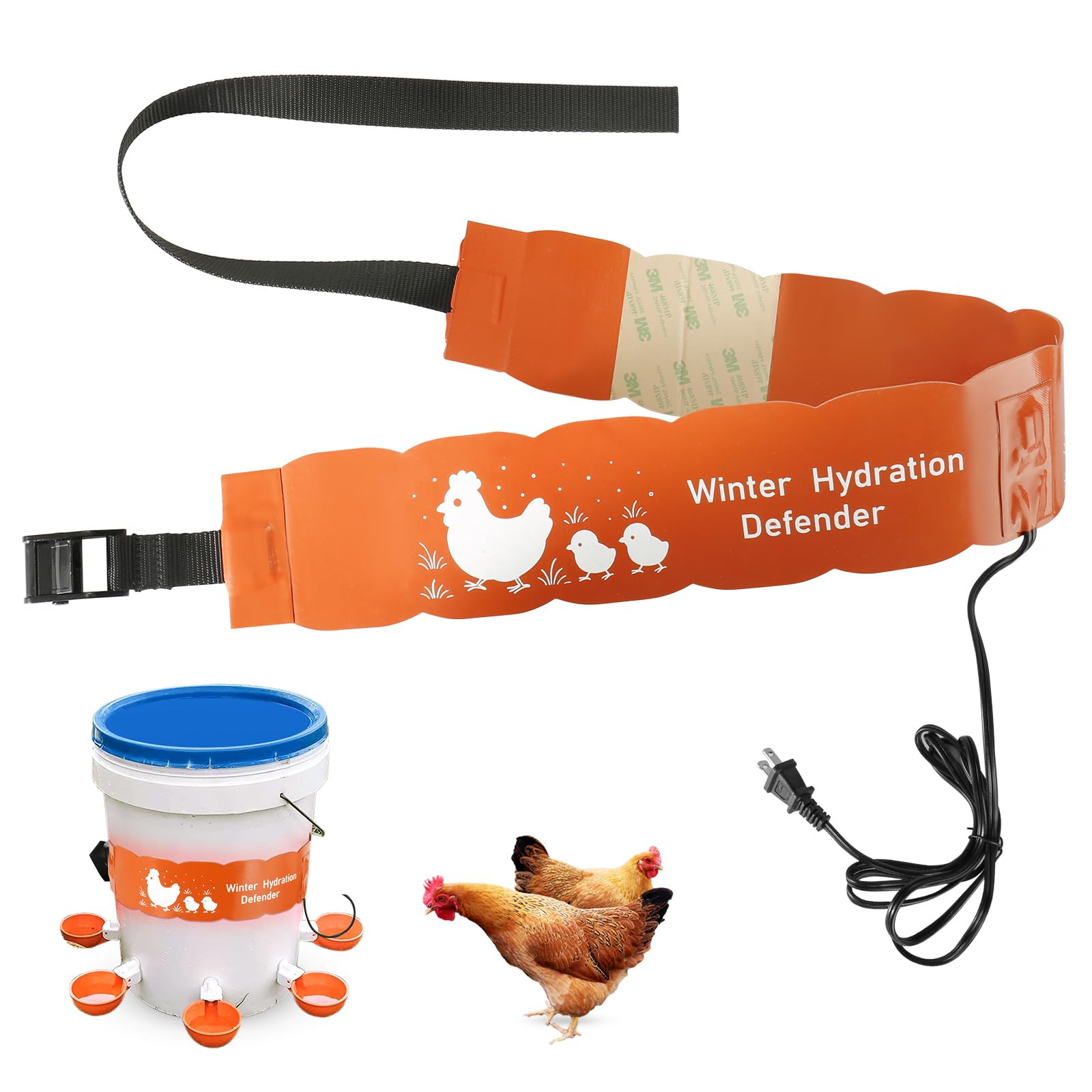 Carpower Thermostat Chicken Waterer Heater