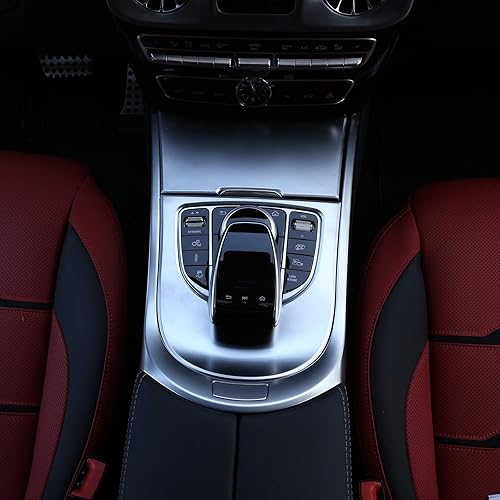 YIWANG - Pegatinas para marco de consola central de Mercedes Benz Clase G W463 2019 2020, color plateado