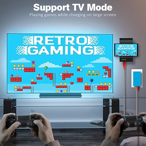 Miniatura 7 de Generic Cargador para Nintendo Switch, adaptador de CA de 39 W, fuente de alimentación de carga rápida para interruptor, 15 V 2.6 A compatible con