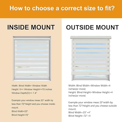 Miniatura 6 de Persilux Persianas enrollables sin cordones de cebra para ventanas con patrón de jacquard, cortinas enrollables aisladas que filtran la luz,
