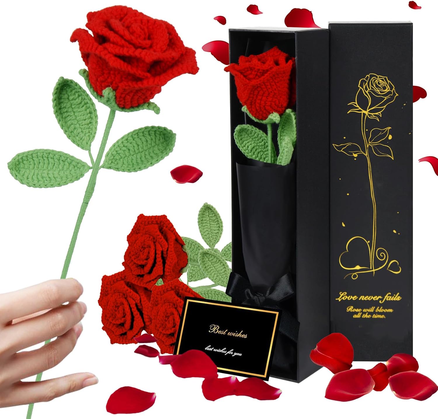 Rosa de ganchillo por 9,99€