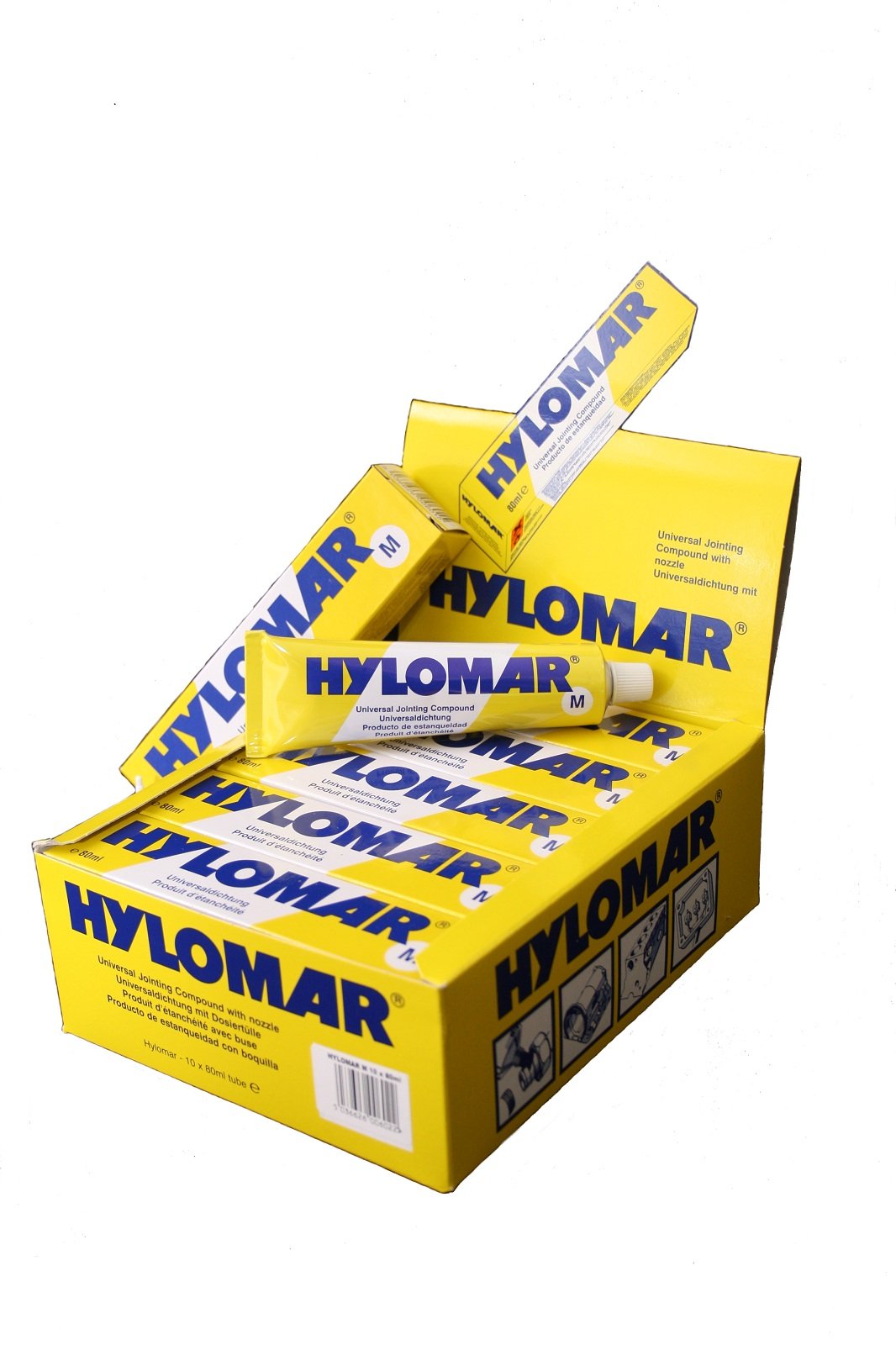 10 x 80ml Tube Hylomar Dichtmasse