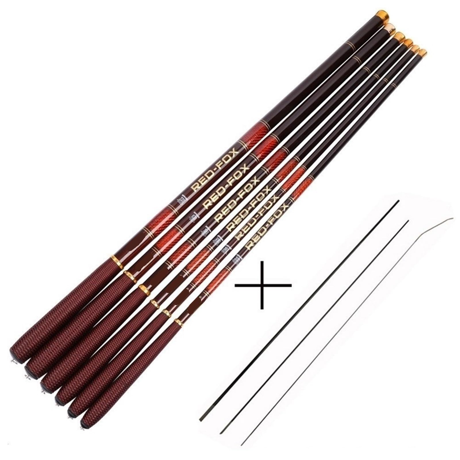 Canna da pesca ad alto tenore di carbonio In fibra di carbonio telescopica canna da pesca ultra-leggero flusso mano Polo Carp Feeder