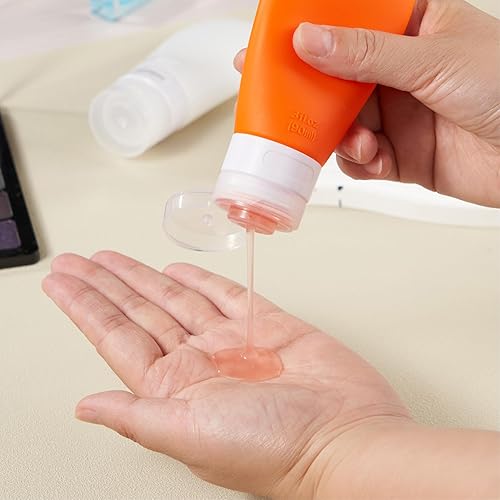 Miniatura 4 de INSFIT Botellas de viaje portátiles, recipientes a prueba de fugas aprobados por la TSA para artículos de tocador, accesorios recargables sin BPA