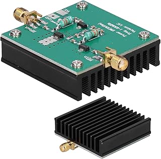RF Amplifier, 12VDC RF Power Wideband Amplifier Amplification Module 1-930MHz Working Frequency 2.0W Linear Amplifier Ham Radio Amplifier for Cb Radio