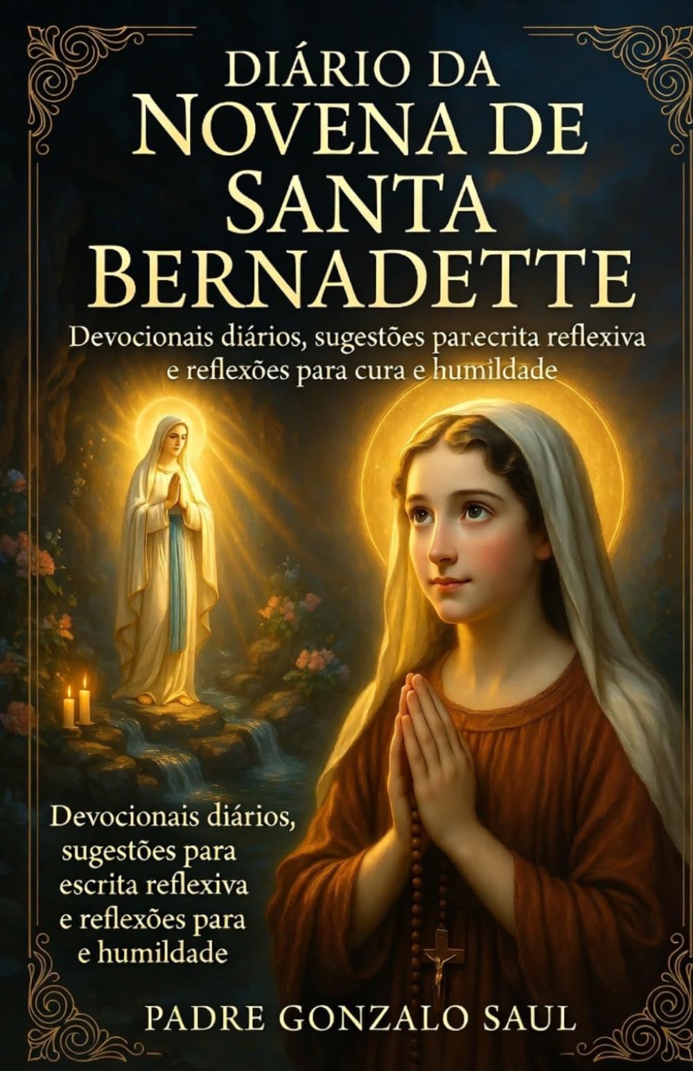 Diário da Novena de Santa Bernadette: Devocionais diários, sugestões para escrita reflexiva e reflexões para cura e humildade