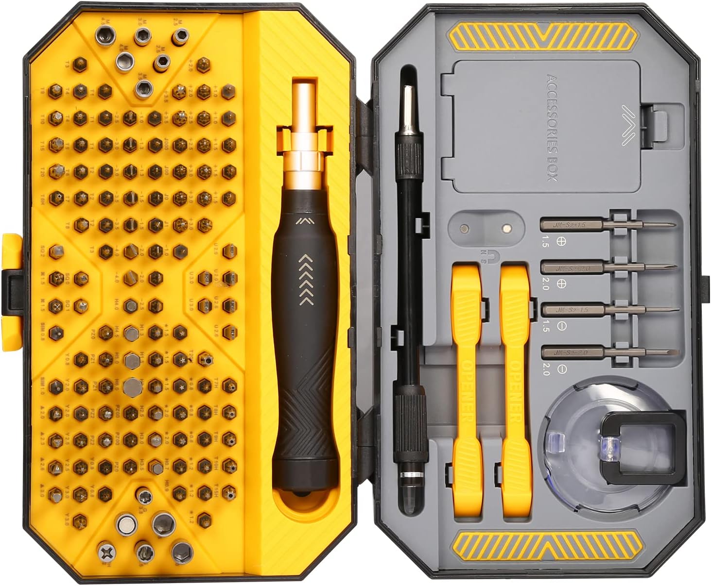 ORIA Screwdriver Set, 145 in 1 Precision Screwdriver Set with 132