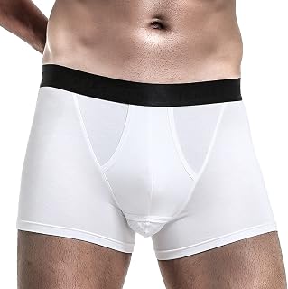 JISUXIAB Men Underwear Men Men's Boxers Of Tall Waist Belly Pant In Warm Sports Pants Color Soft Comfortable Pant Underwear Mens Snowboarding Long Underwear