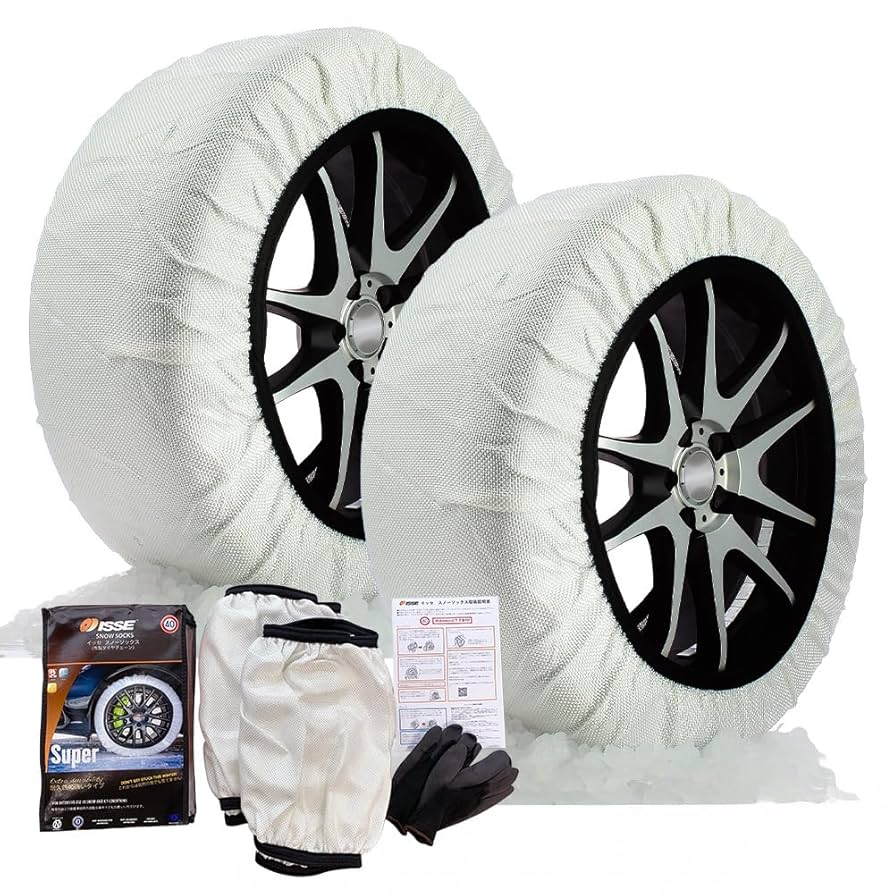 イッセスノーソックス（布製タイヤチェーン） Amazon.co.jp: 【日本総代理店公式】チェーン規制対応 布製