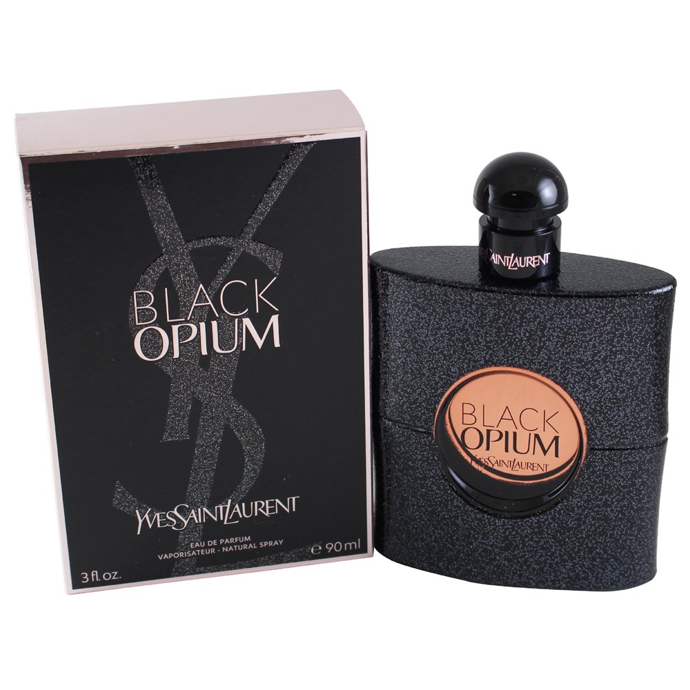 Yves Saint Laurent Eau De Parfum Spray for Women, Black Opium, 3 Ounce