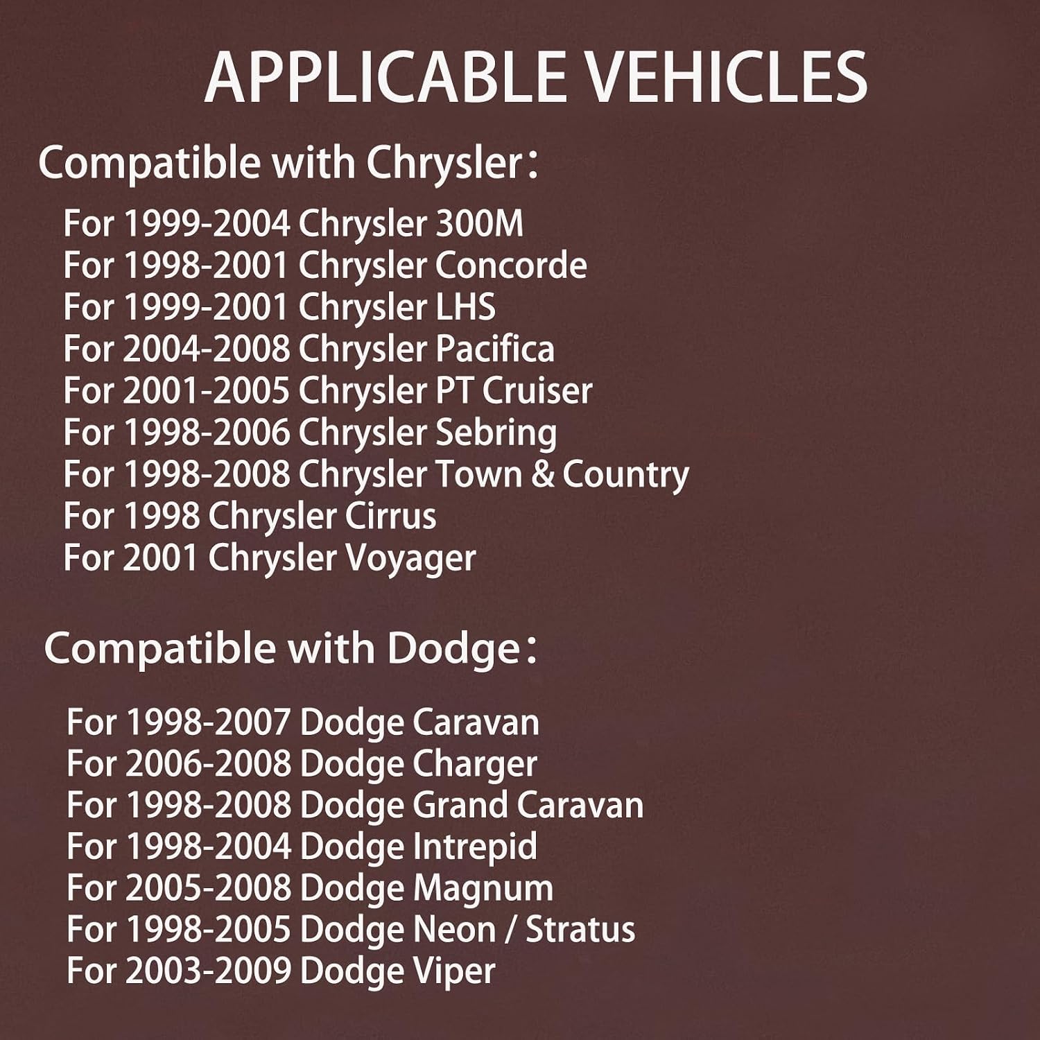 Ignition Lock Cylinder W/ 2 Keys Compatible with Chrysler Dodge Jeep Replace# 5003843AB, 5003843AA