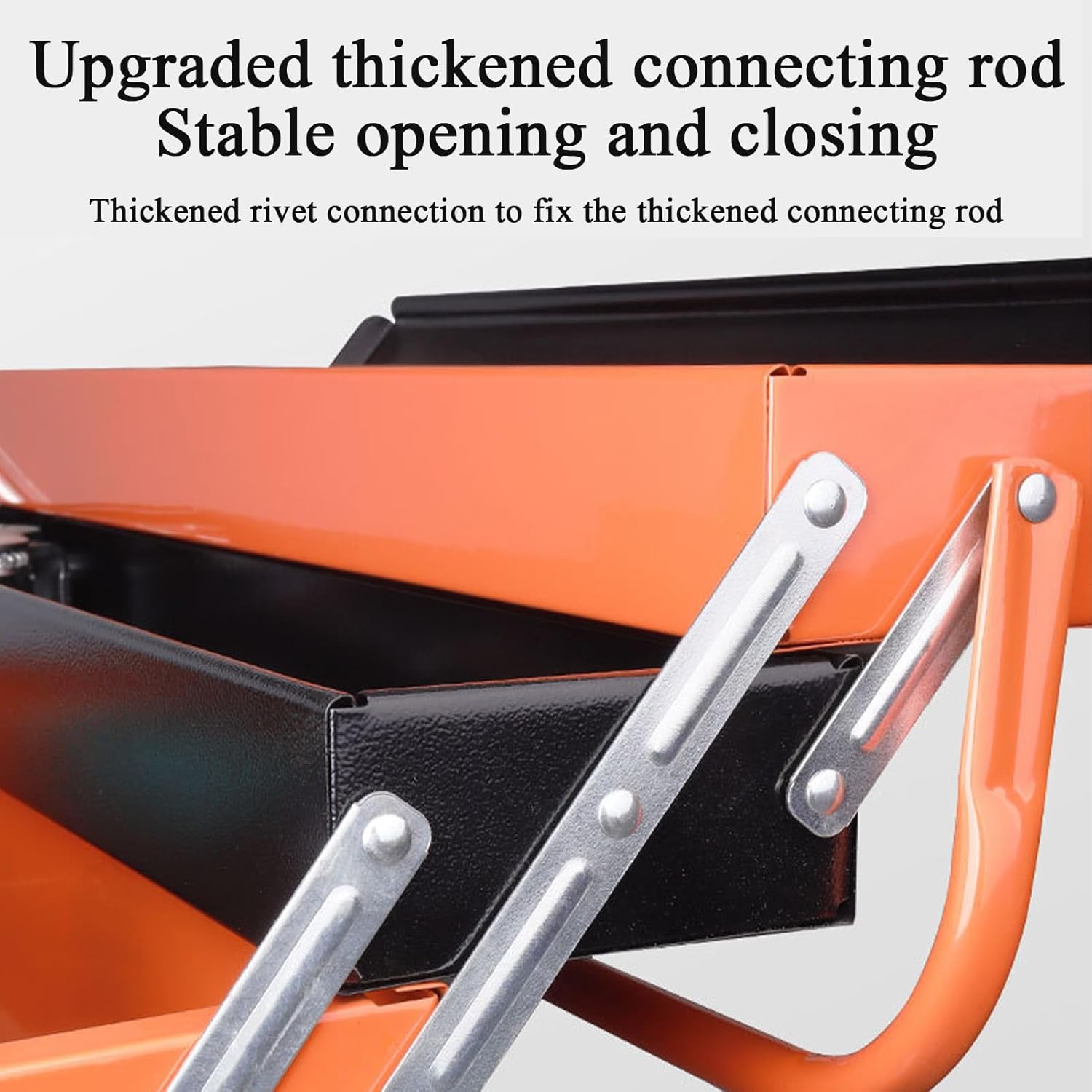 折りたたみ式ツールボックス &ndash; 30x15x12cm ポータブルケース、金属製耐久性のあるトレイ、多目的ストレージボックス 防錆構造