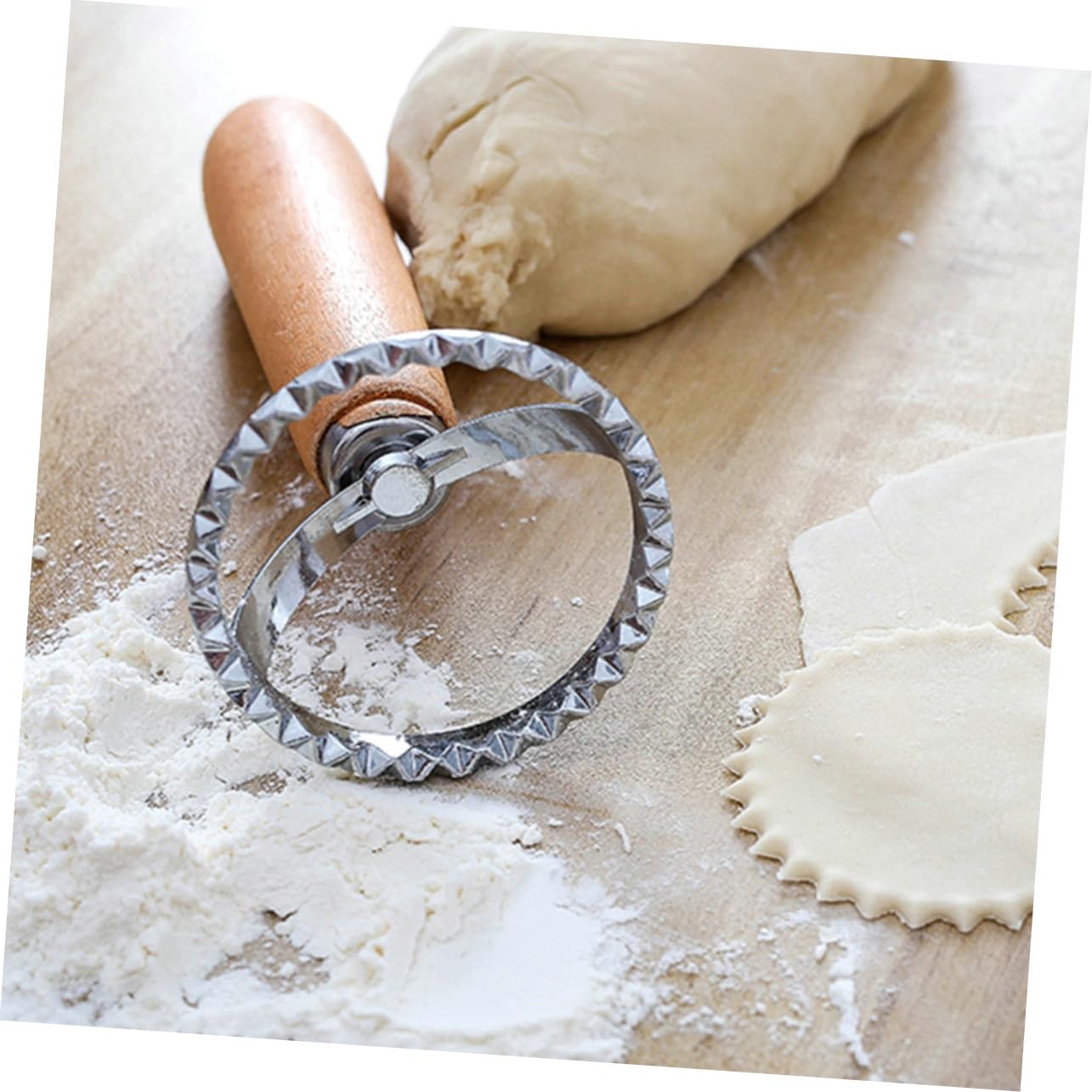 4 Piezas Molde Para Galletas De Madera Cortadores De Galletas Encaje Molde Relieve Para Hornear Pasteles Cocina