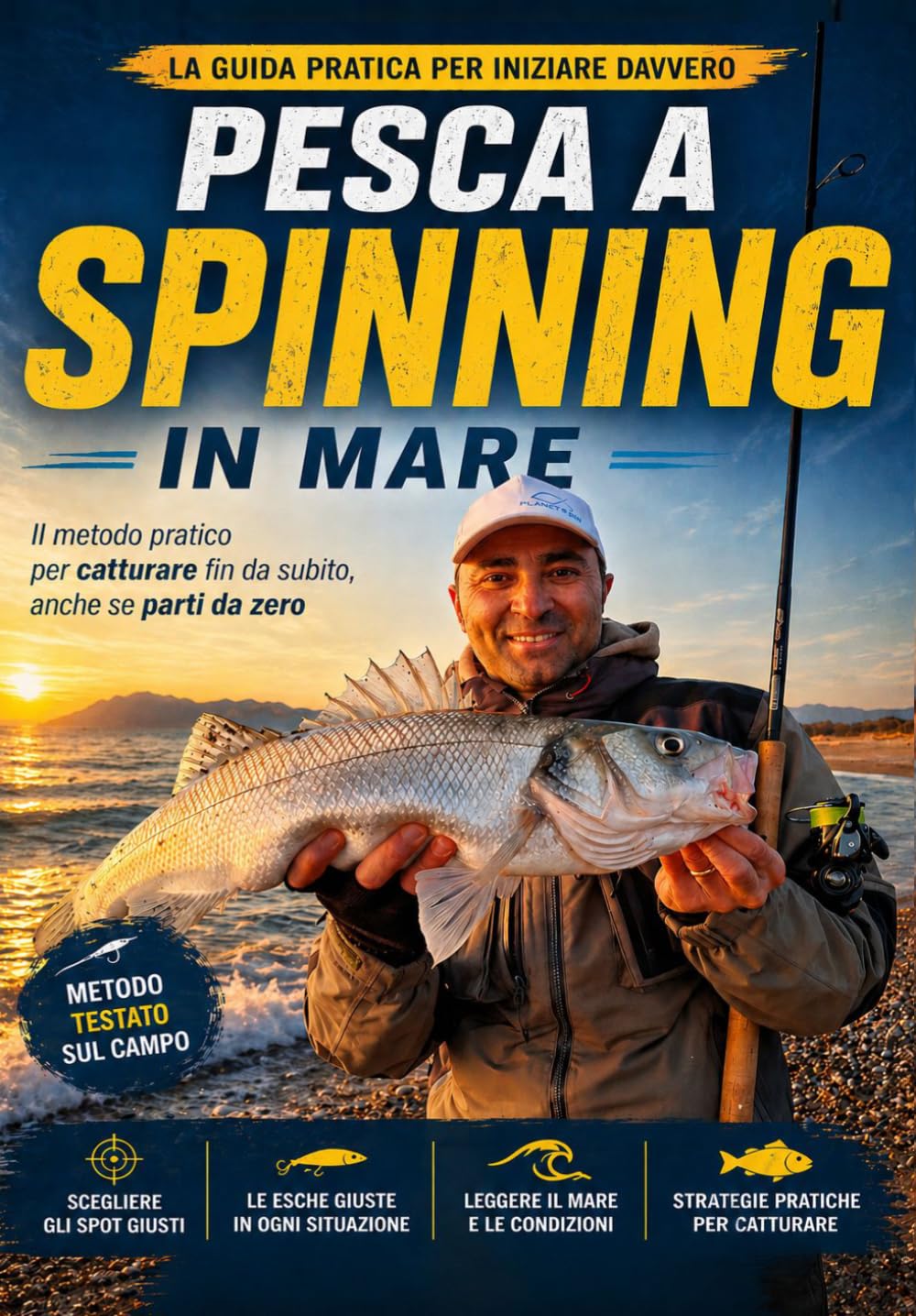 PESCA SPINNING in MARE Il metodo pratico per catturare fin da subito: Pesca facile, anche se parti da zero