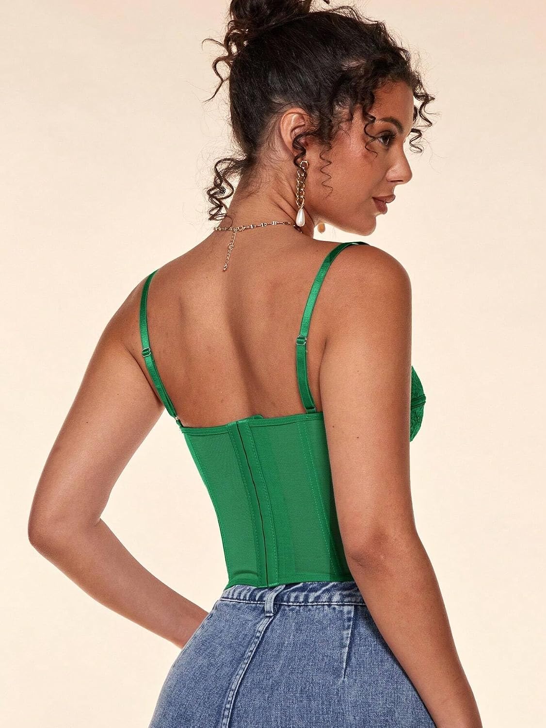 Women's Shirts Slimming Fit Lace Patchwork Mesh Camisole Top Fashion Camis Tank Tops